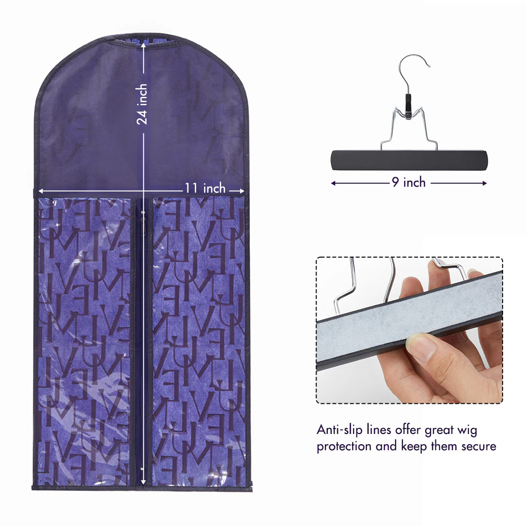 WIG STORAGE SET | 1pc Wig Bag+1pc Wig Stand | Add-on Item - Image 2
